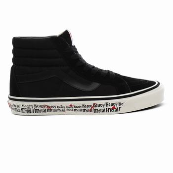 Vans Anaheim Factory SK8-Hi 38 DX - Naisten Korkeavartiset tennarit - Mustat